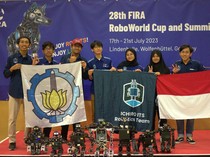 Mantap! Tim Robotika ITS Sabet 24 Penghargaan di Kompetisi Dunia