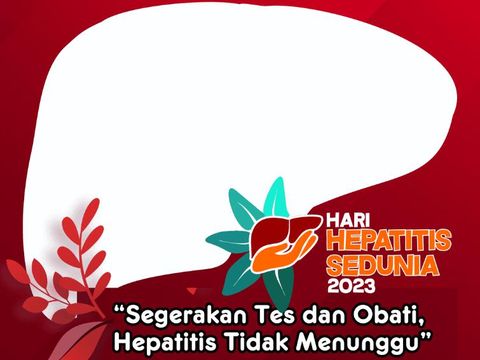 Twibbon Hari Hepatitis Sedunia 2023