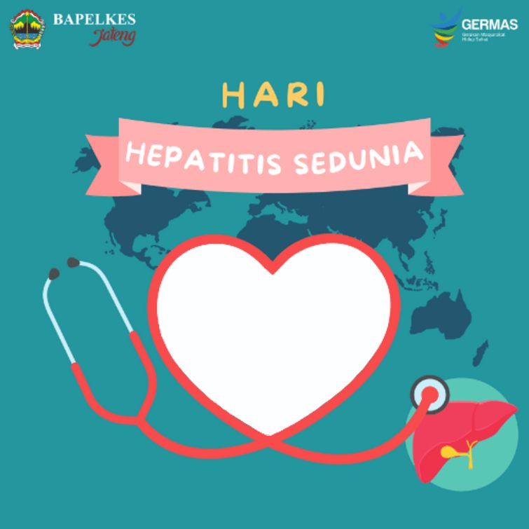 Twibbon Hari Hepatitis Sedunia 2023