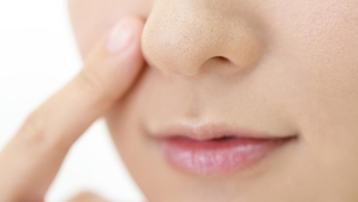 Ilustrasi hidung wanita