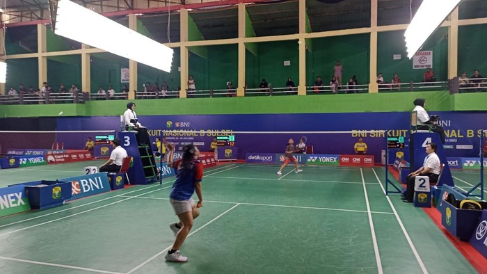 Atlet Karsa Mandiri Makassar di ajang BNI Sirnas B Sulsel 2023.