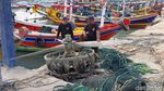 Penampakan Baling-baling Pesawat PD II yang Ditemukan Nelayan Gresik