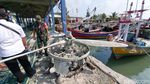 Penampakan Baling-baling Pesawat PD II yang Ditemukan Nelayan Gresik