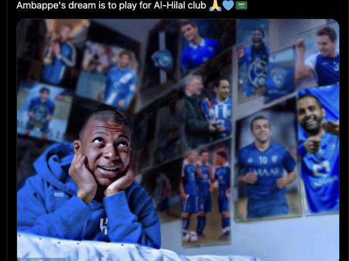 Berebut Mbappe, Meme Kylian Mbappe