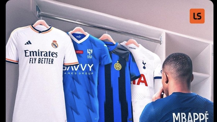 Berebut Mbappe, Meme Kylian Mbappe