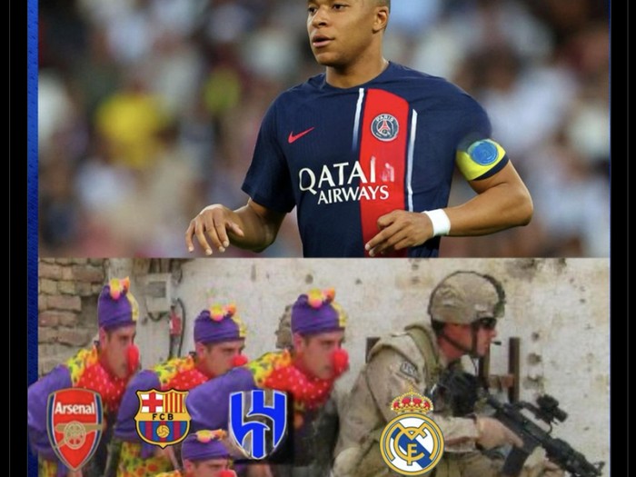 Berebut Mbappe, Meme Kylian Mbappe