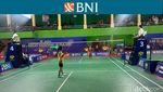 Foto: Aksi Fitriyah Latifah Raih Tiket 16 Besar BNI Sirnas B Sulsel