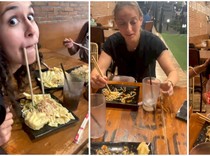 5 Aksi Kocak Bule Saat Cicip Makanan Warga Lokal Indonesia