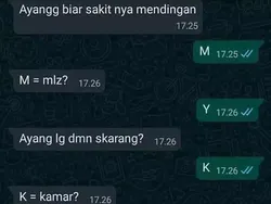 Chat Pacar Bikin Gemes Sendiri, Ngambek Mulu!