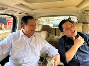 Kans Erick Cawapres Dinilai Potensial Jika Dipasangkan dengan Prabowo