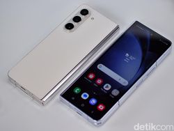 Penampilan Samsung Galaxy Z Fold 5, HP Lipat untuk Sultan