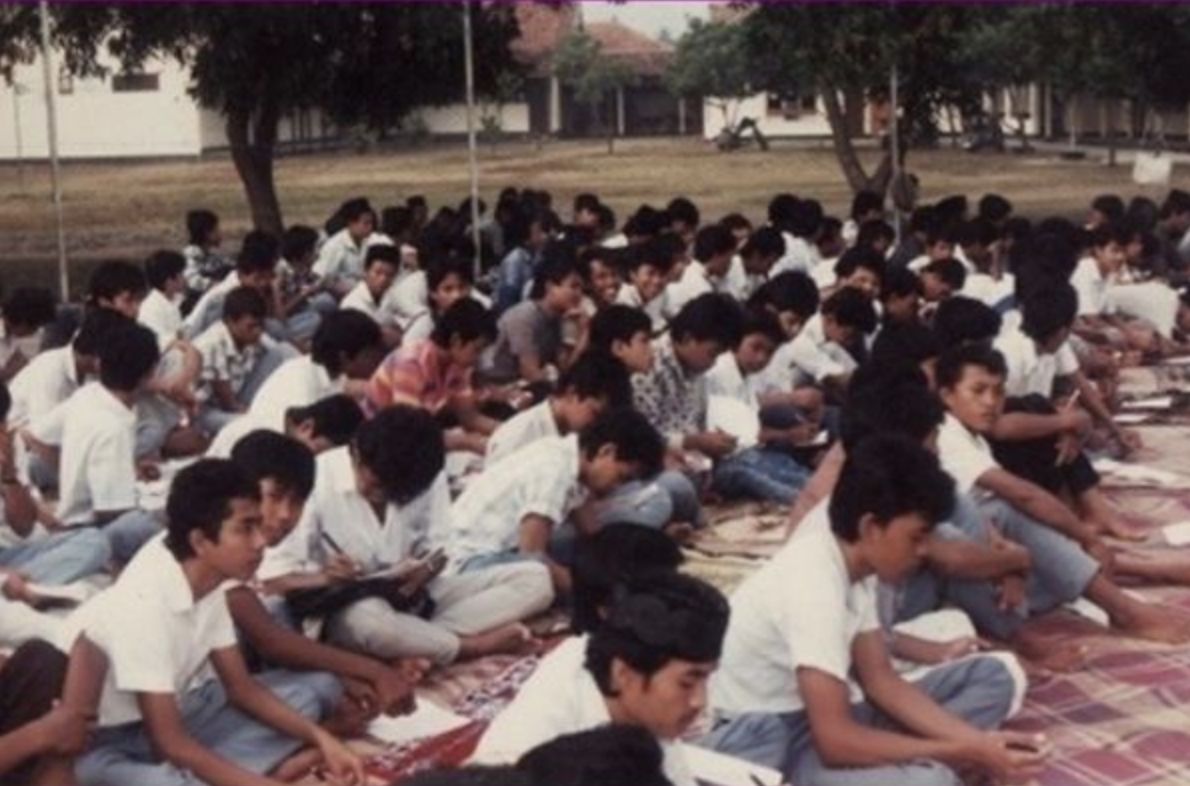 Ilustrasi sekolah zaman dulu. (Dok: Istimewa)