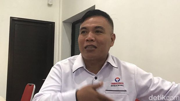 Kepala ORI DIY, Budhi Masturi ditemui wartawan di kantornya, Rabu (26/7/2023).