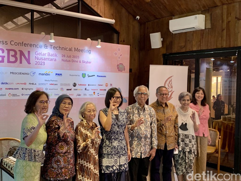 Konferensi Pers Gelar Batik Nusantara 2023 Konferensi Pers Gelar Batik Nusantara 2023