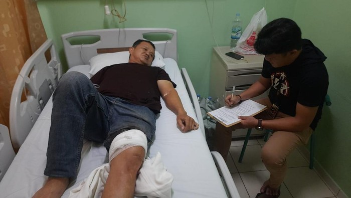 Korban penyerangan di Palembang, diduga karena motif asmara.