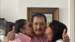 Mayangsari Rayakan Ultah Bambang Trihatmodjo dengan Potong Tumpeng dan Kue