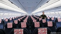 Penampakan kabin pesawat A330 MRTT.  
