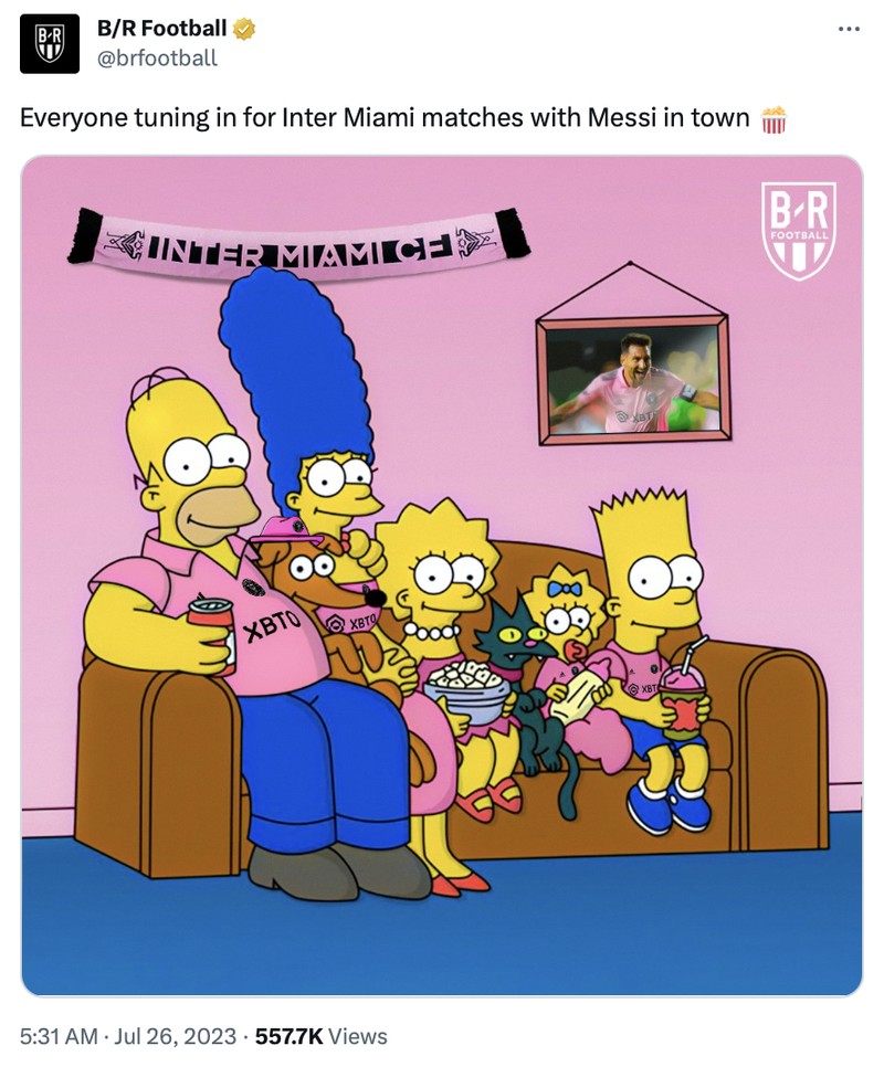 Meme Inter Miami Lionel Messi