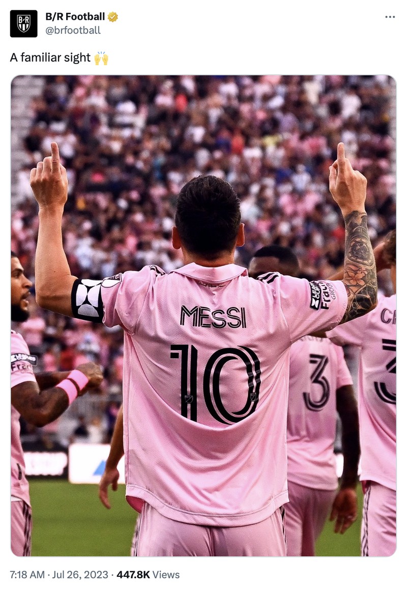 Meme Inter Miami Lionel Messi