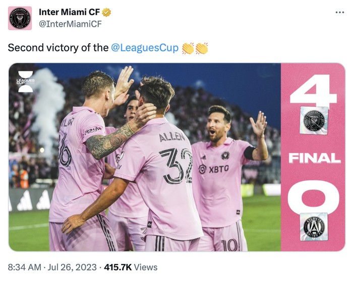 Meme Inter Miami Lionel Messi