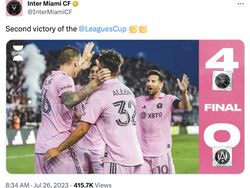Meme Magis Lionel Messi Bikin Inter Miami Jadi Galak