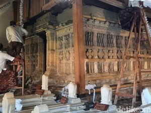 Momen Langka! Melihat Langsung Wujud Makam Sunan Kudus saat Buka Luwur
