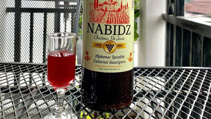 Nabidz minuman wine halal