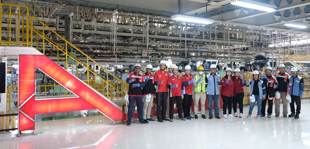 Pabrik prakiran Daihatsu di Karawang