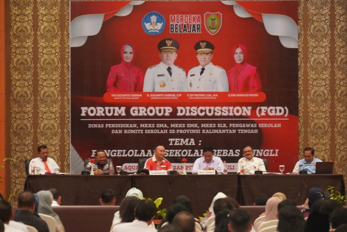 Pemprov Kalteng Gelar FGD buat Atasi Pungli di Lingkungan Sekolah