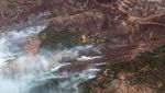 Penampakan Kebakaran Hutan di Pulau Corfu Yunani dari Satelit