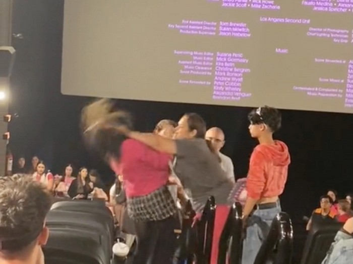 Perkelahian Usai Film Barbie