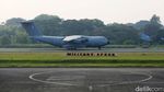 Potret Pesawat Airbus A400M Mejeng di Lanud Halim