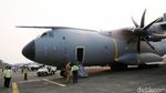 Potret Pesawat Airbus A400M Mejeng di Lanud Halim