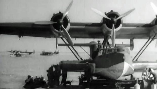 Pesawat Dornier Do-24 ketika masih menjadi pesawat pengintai andalan Belanda.