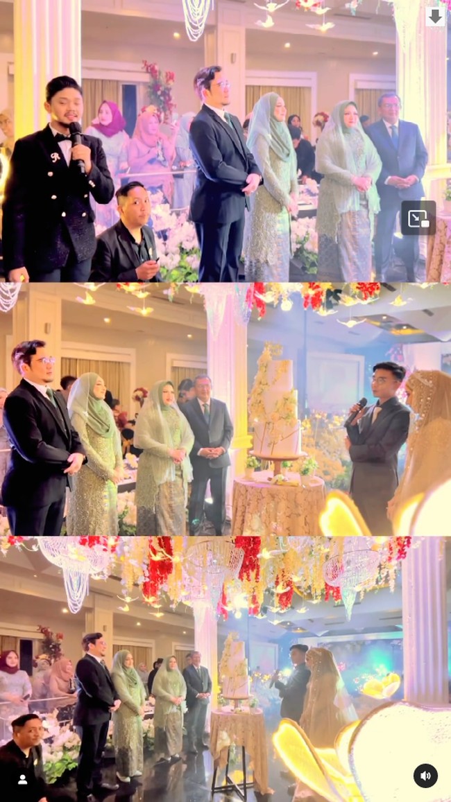 Selain Anataya dan suami, orang tua kedua mempelai tentu juga terlihat sumringah. Foto: Instagram @jatrabpp