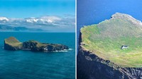 5. Rumah di Pulau Ellidaey, Islandia Rumah putih ini terletak di pulau terpencil Islandia, Ellidaey. Saat ini, Ellidaey tak berpenghuni setelah 5 keluarga terakhir meninggalkan pulau itu pada tahun 1930-an.Foto: Rumah terpencil/Dok Financial Express  