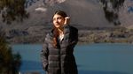 5 Potret Sarah Keihl Berhasil ke Puncak Gunung Rinjani