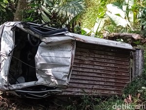 Mobilnya Masuk Jurang 70 Meter di Cianjur, Agus Sentul Selamat
