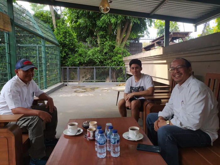 Tim BBKSDA Jawa Barat bertemu dengan Alshad Ahmad