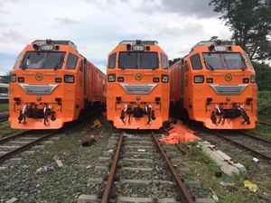Top! Kereta Made in Madiun Beroperasi di Filipina