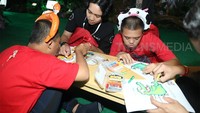 Kegiatan bertajuk TRANS7 Nge-Bolang Bersama Anak dengan Down Syndrome ini diadakan di Imersifku, Hublife Jakarta Barat sebagai dukungan untuk menvcegah diskriminasi dan kekerasan terhadap anak.