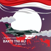 10 Twibbon Hari Bhakti TNI AU Ke-76 Untuk Peringatannya 29 Juli 2023