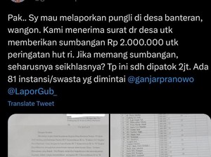 Heboh Pungutan Rp 2 Juta untuk Acara HUT RI di Banyumas, Ini Penjelasan Sekdes