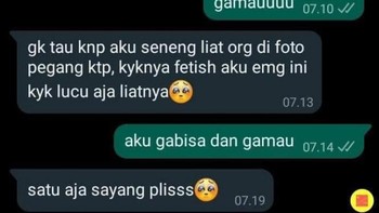 Hati-hati dipakai buat pinjol. Foto: Twitter/noncontextreceh  