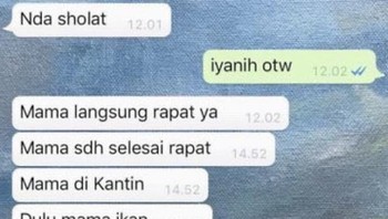 Lagian dikacangin, sih. Foto: Twitter/noncontextreceh  