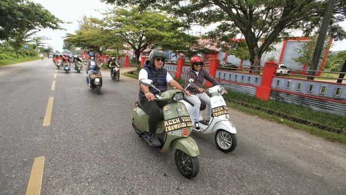 Aceh Vespa Festival 2023 dengan tema Jelajah Tanoh Endatu akan digelar di Banda Aceh