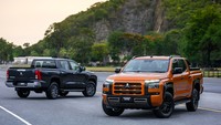 Mitsubishi mendefinisikan desain anyar Triton sebagai Beast Mode, dengan tujuan untuk mengekspresikan ketangguhan dan kekuatan yang diharapkan dari sebuah mobil pikap. Foto: Mitsubishi