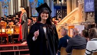 Amanda Caesa lulus dari kuliahnya di University of the West of England atau UWE Bristol. (Foto: Instagram)