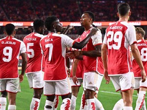 Arsenal Vs Barcelona: Banjir Gol, The Gunners Bungkam Barca 5-3