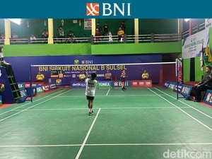 Ketat! Arka Kalahkan Shiddiq, Lolos ke Semifinal BNI Sirnas B Sulsel